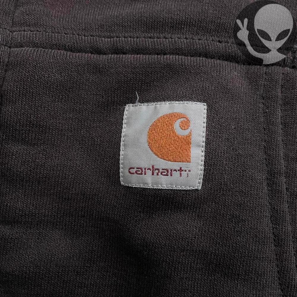 Vintage Brown Carhartt Hoodie Jacket XL - Picture 3 of 8